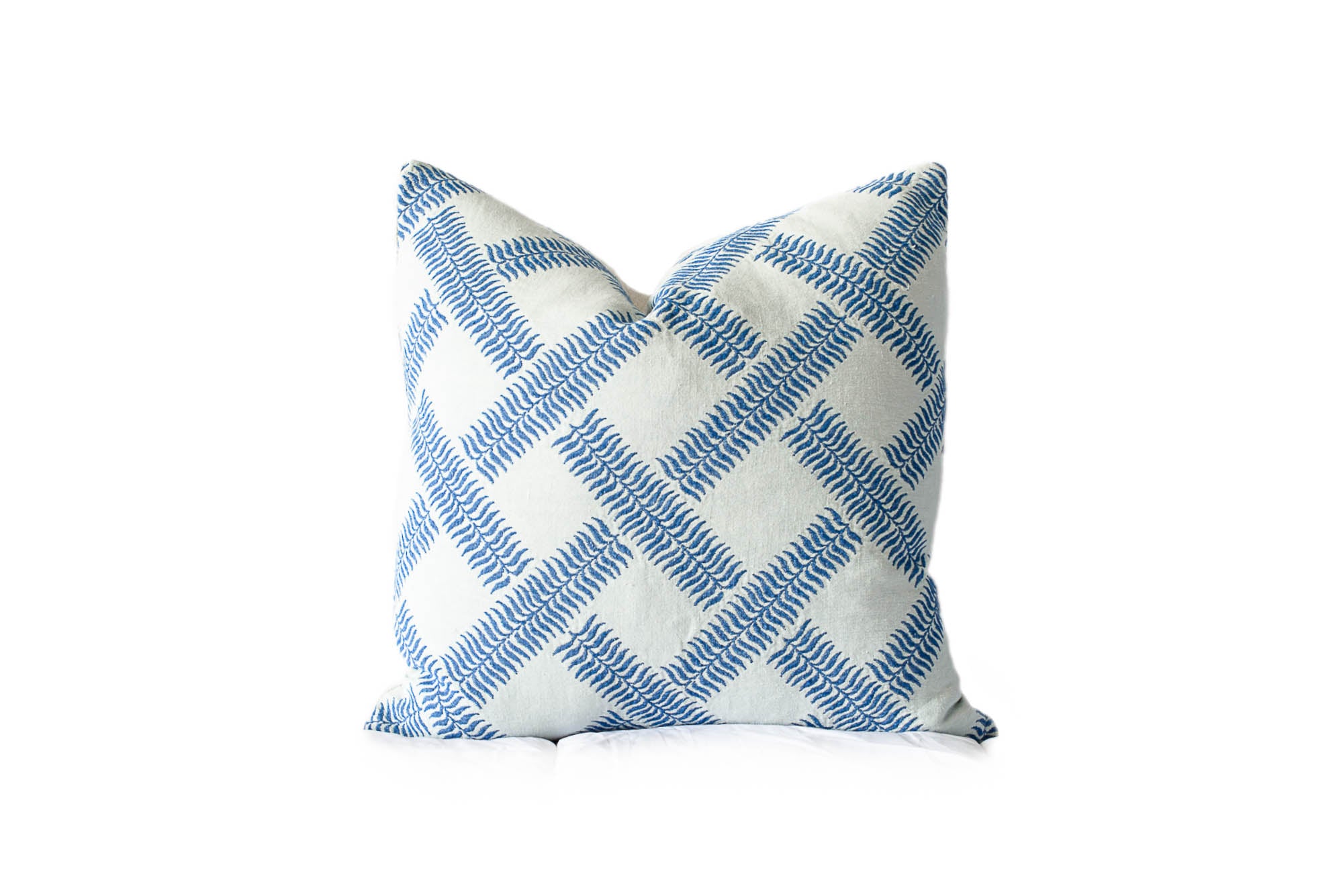 Blue Woven Garden Trellis