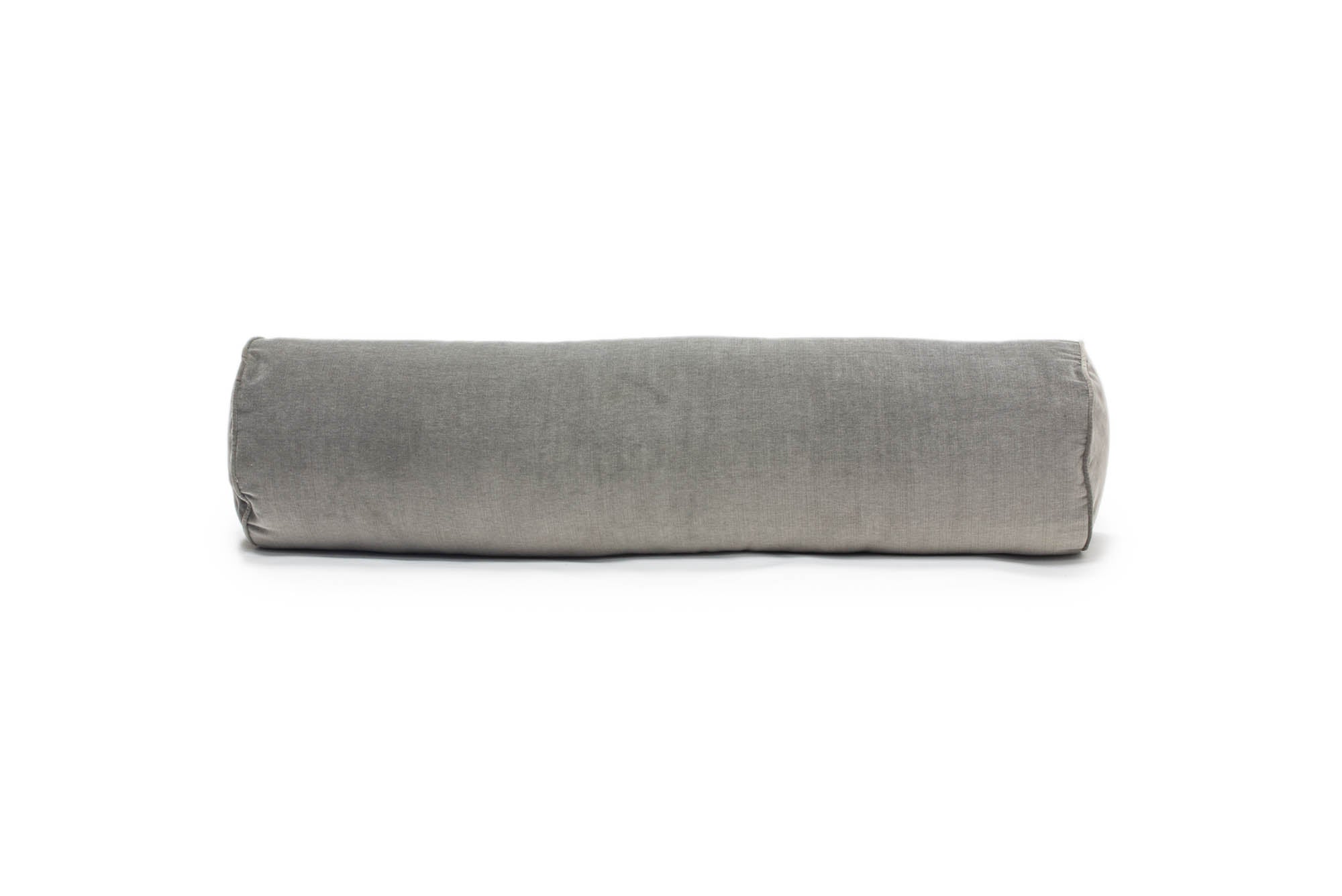 Velvet Gray Bolster