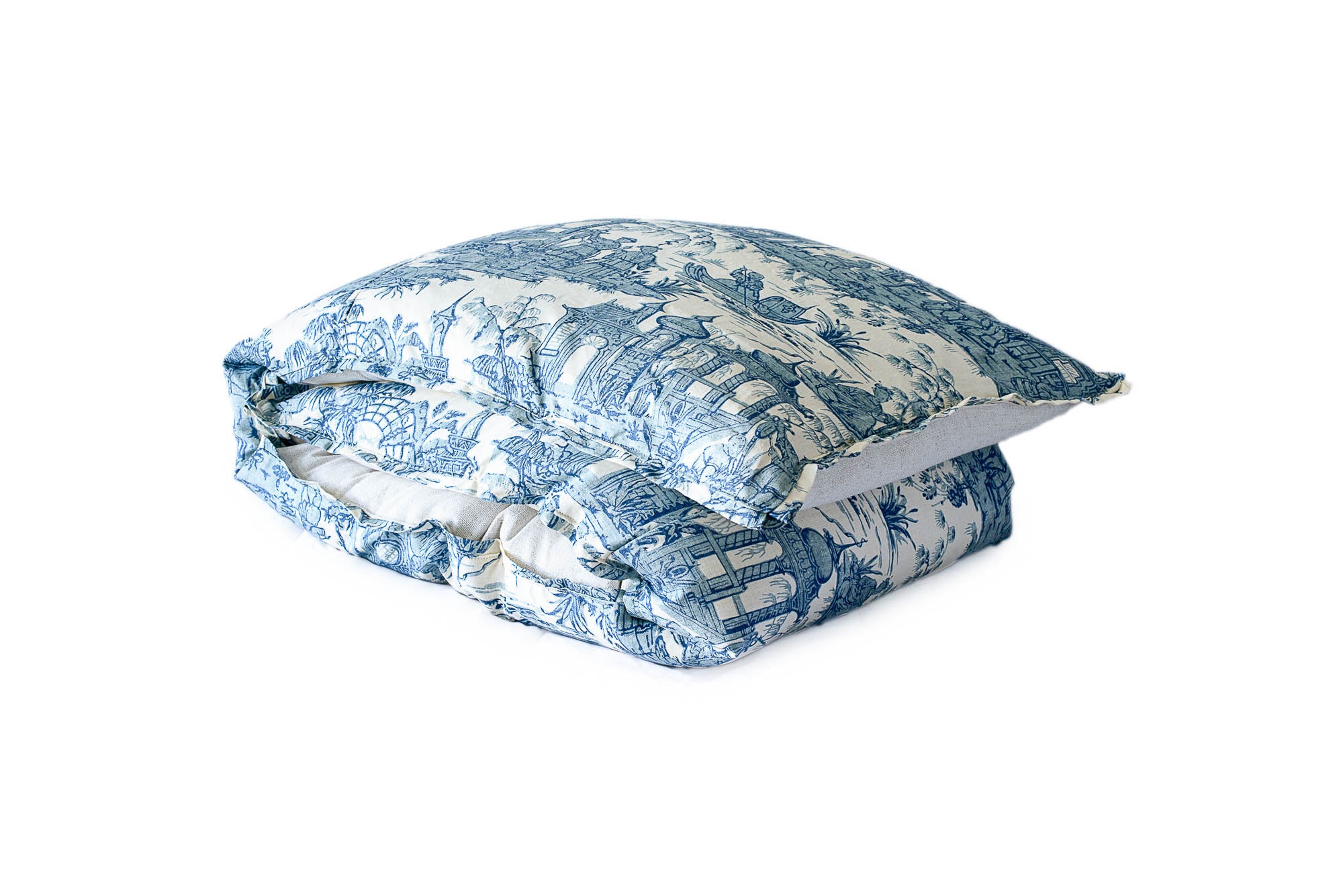 Petite Duvet in Blue Chinoiserie