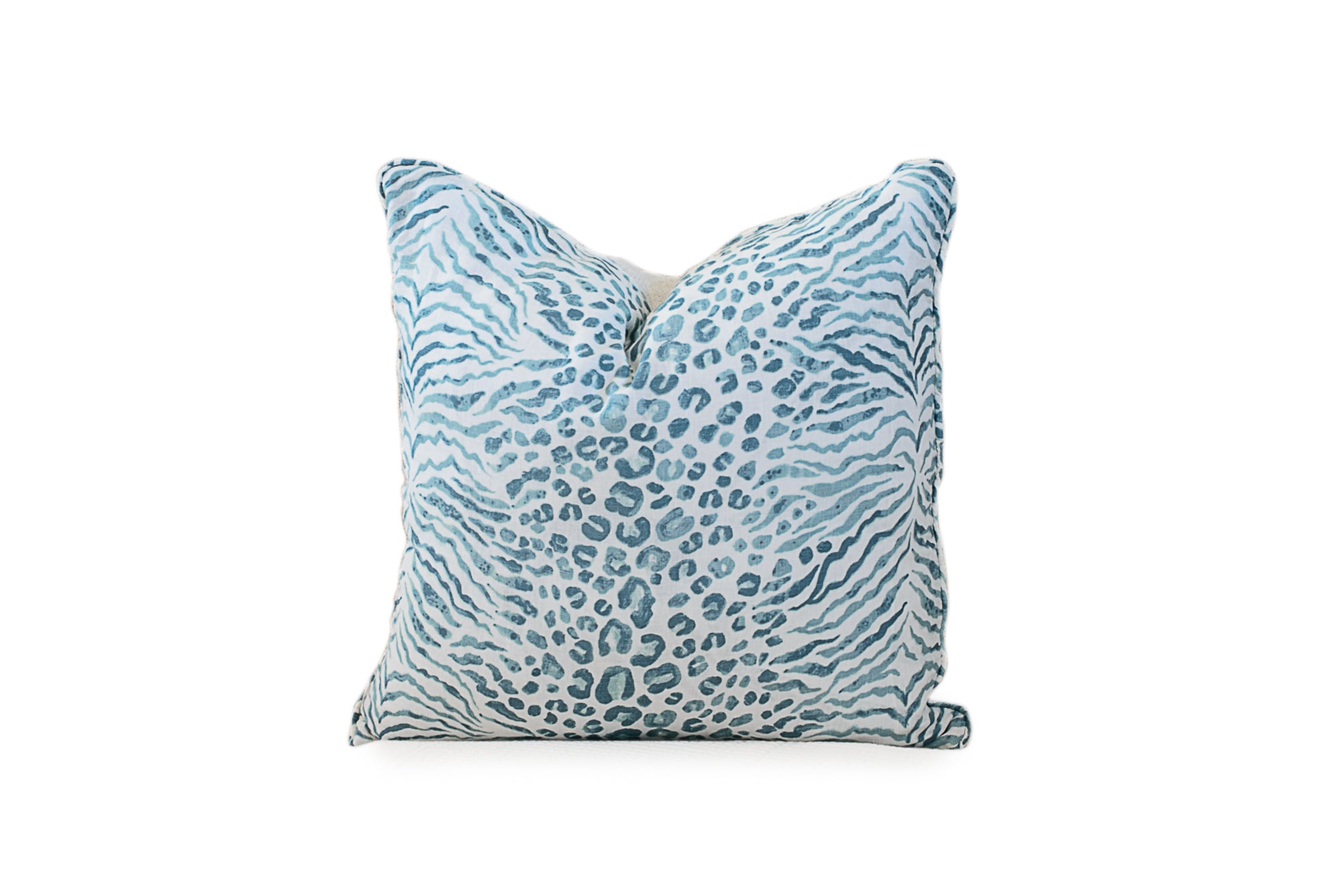 Aqua Animal Print