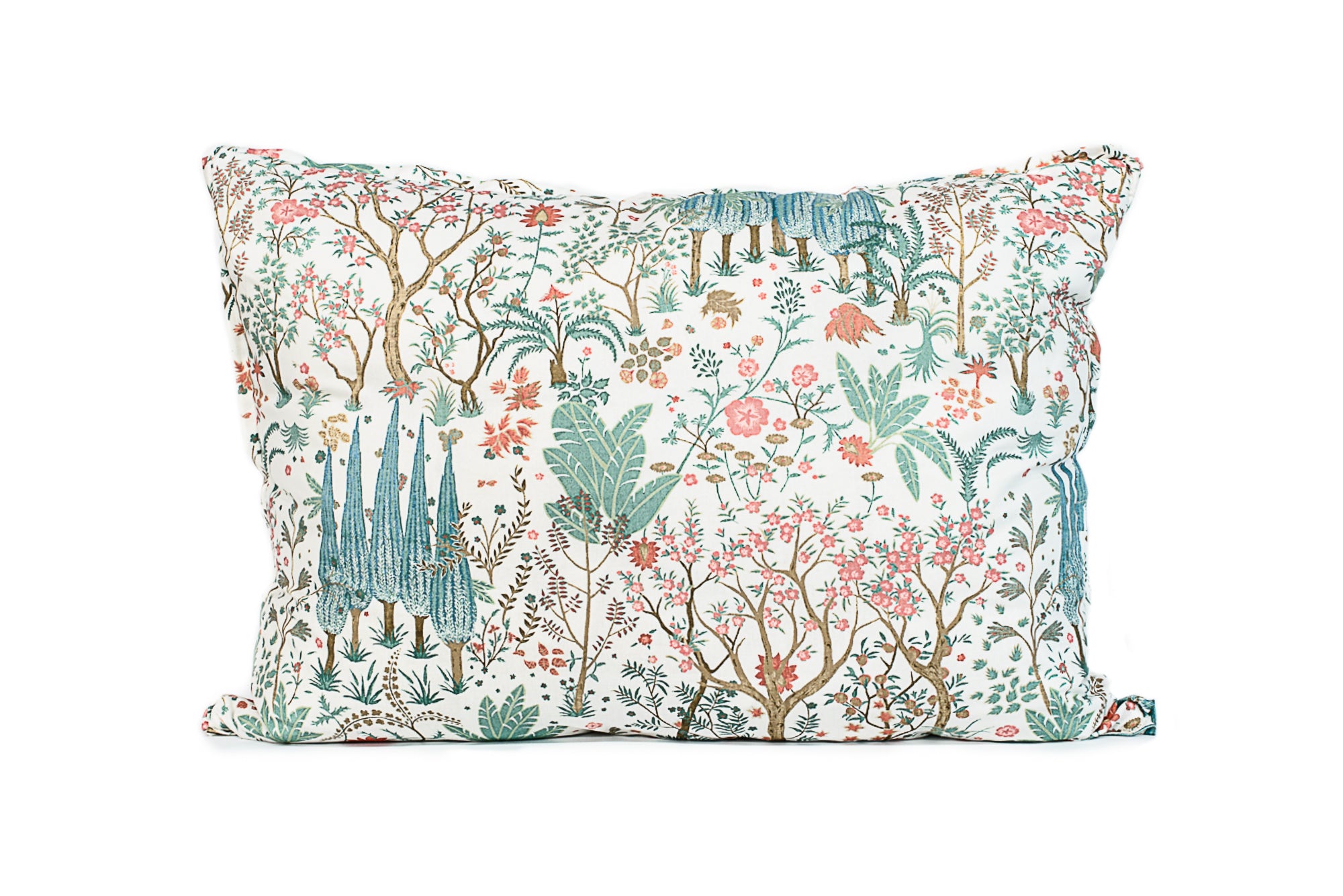 Forest in Pink and Aqua King Euro