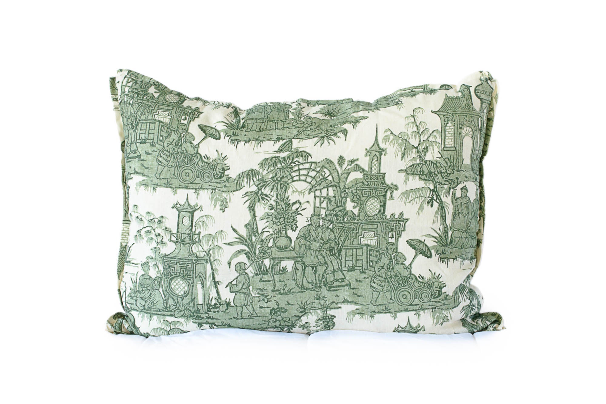 Green Chinoiserie King Euro