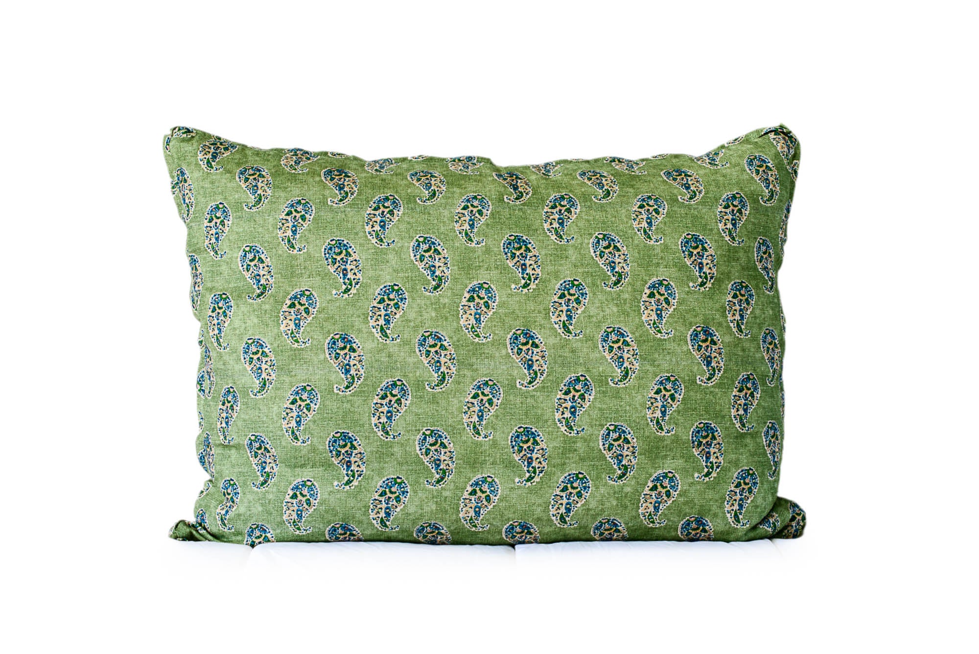 Green Paisley King Euro