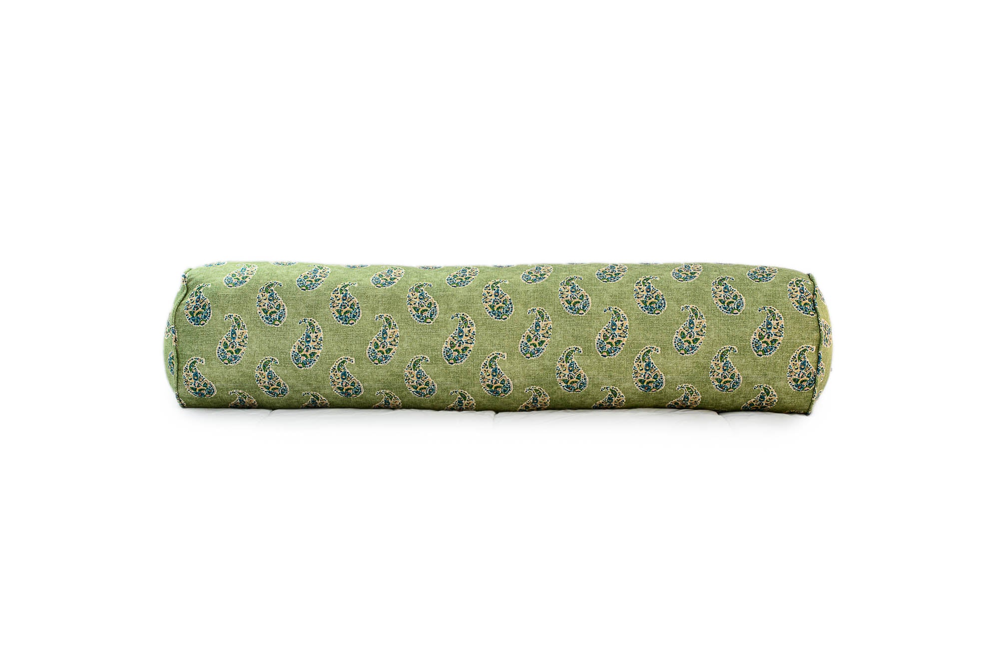 Green Paisley Bolster