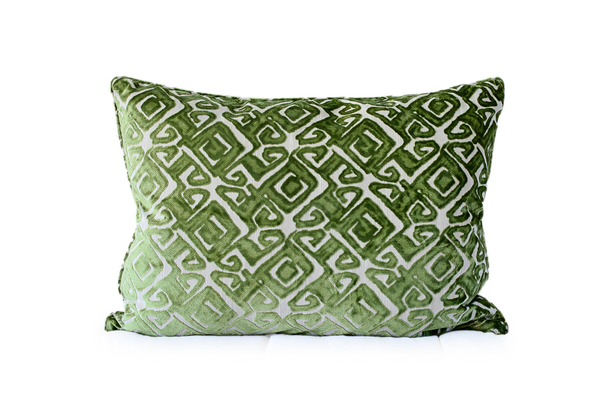 Cut Green Velvet King Euro
