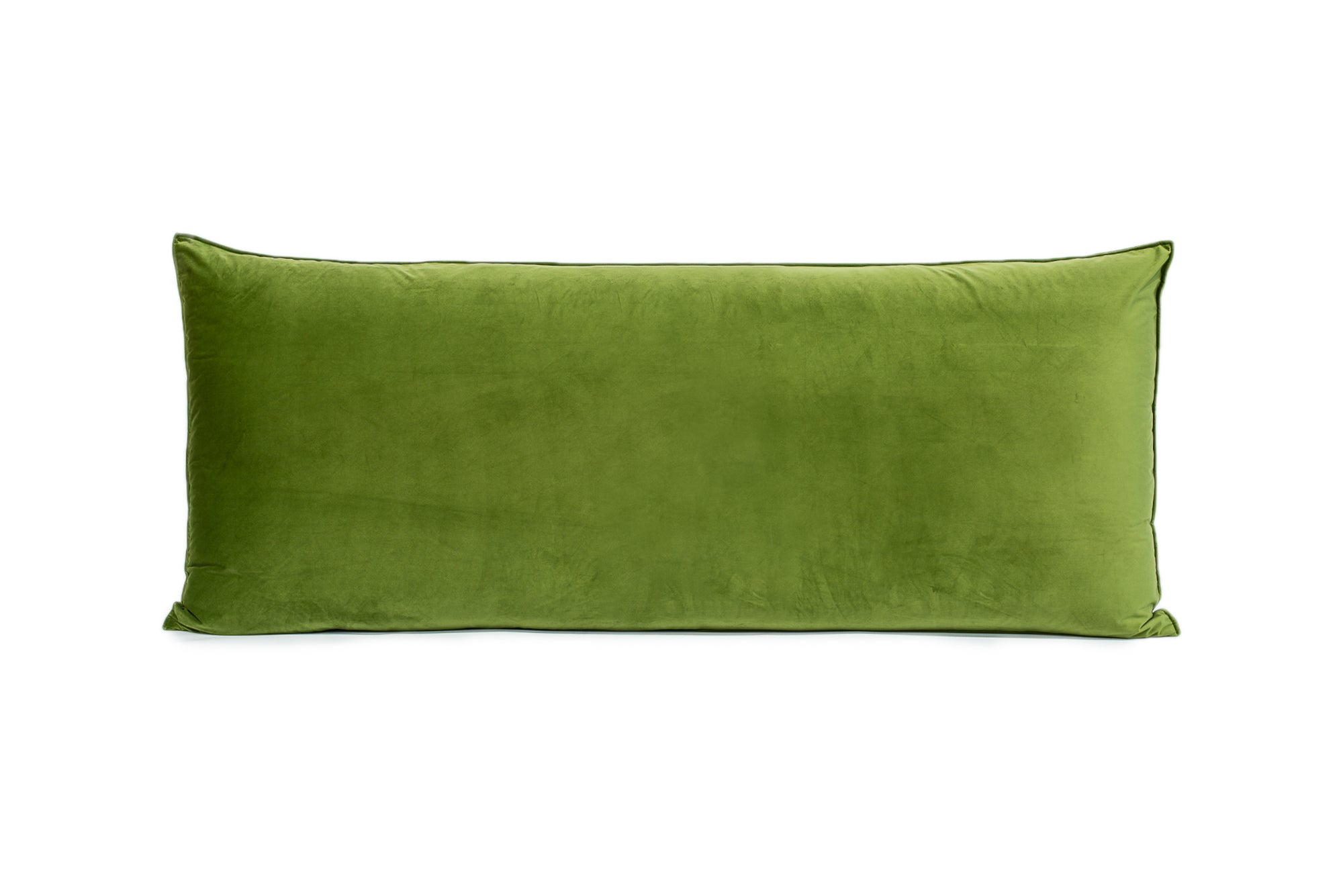 Green Velvet Headboard Pillow
