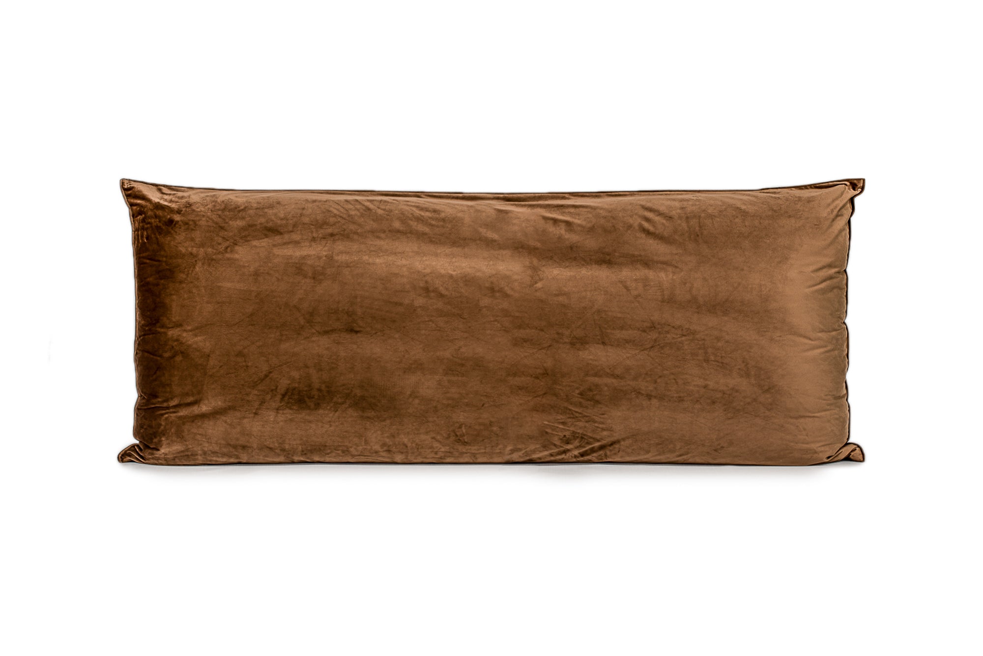 Mocha Velvet Headboard Pillow