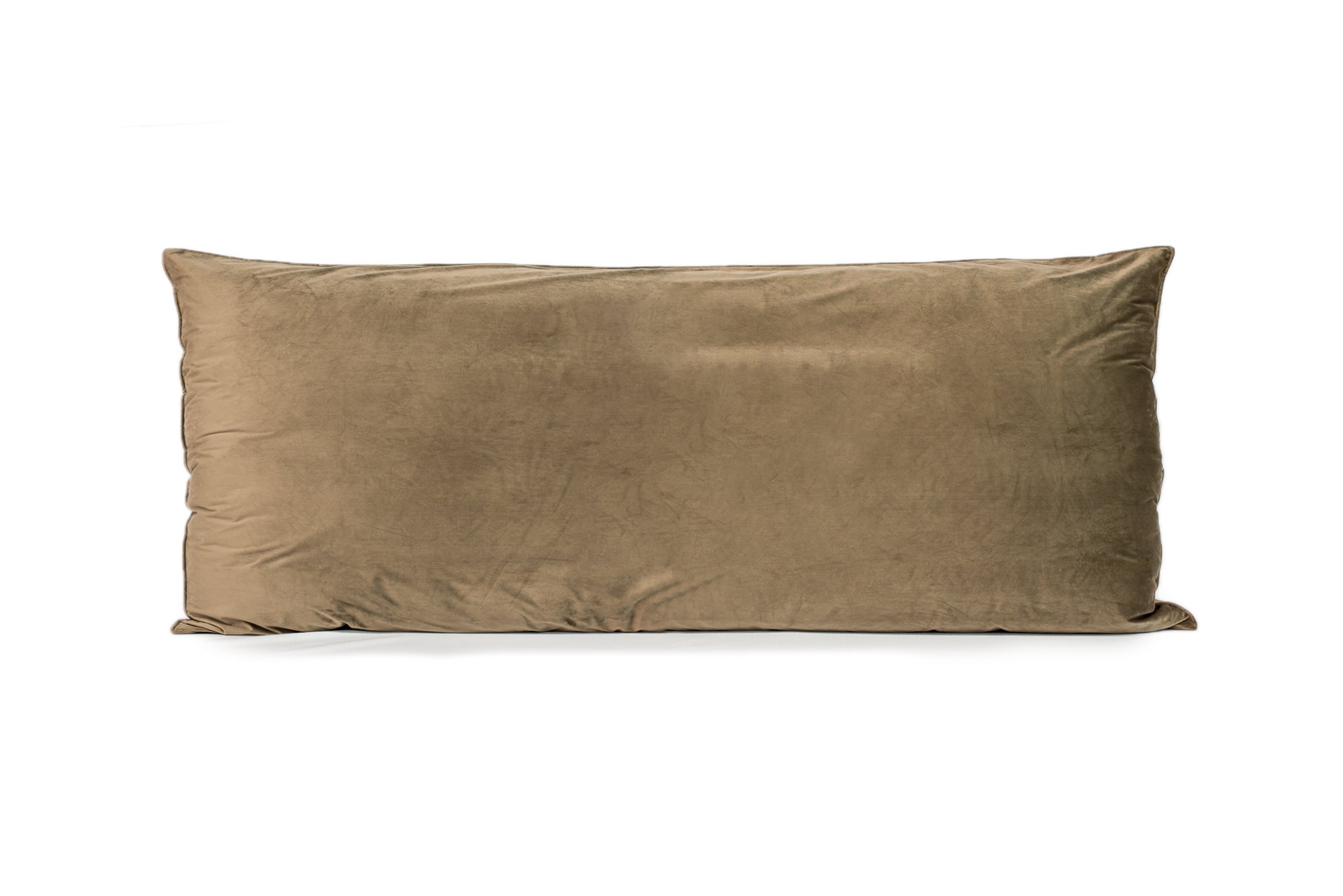 Taupe Velvet Headboard Pillow