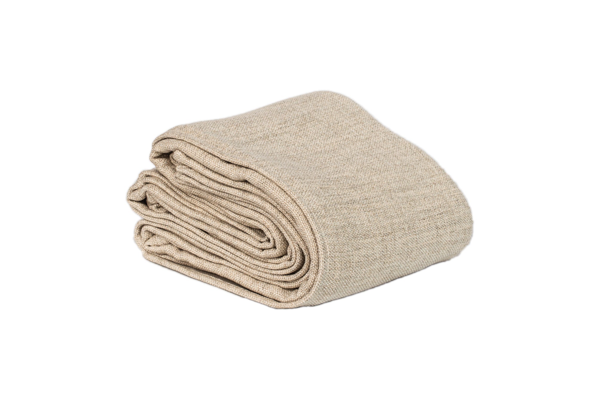 Nubby Cream Coverlet