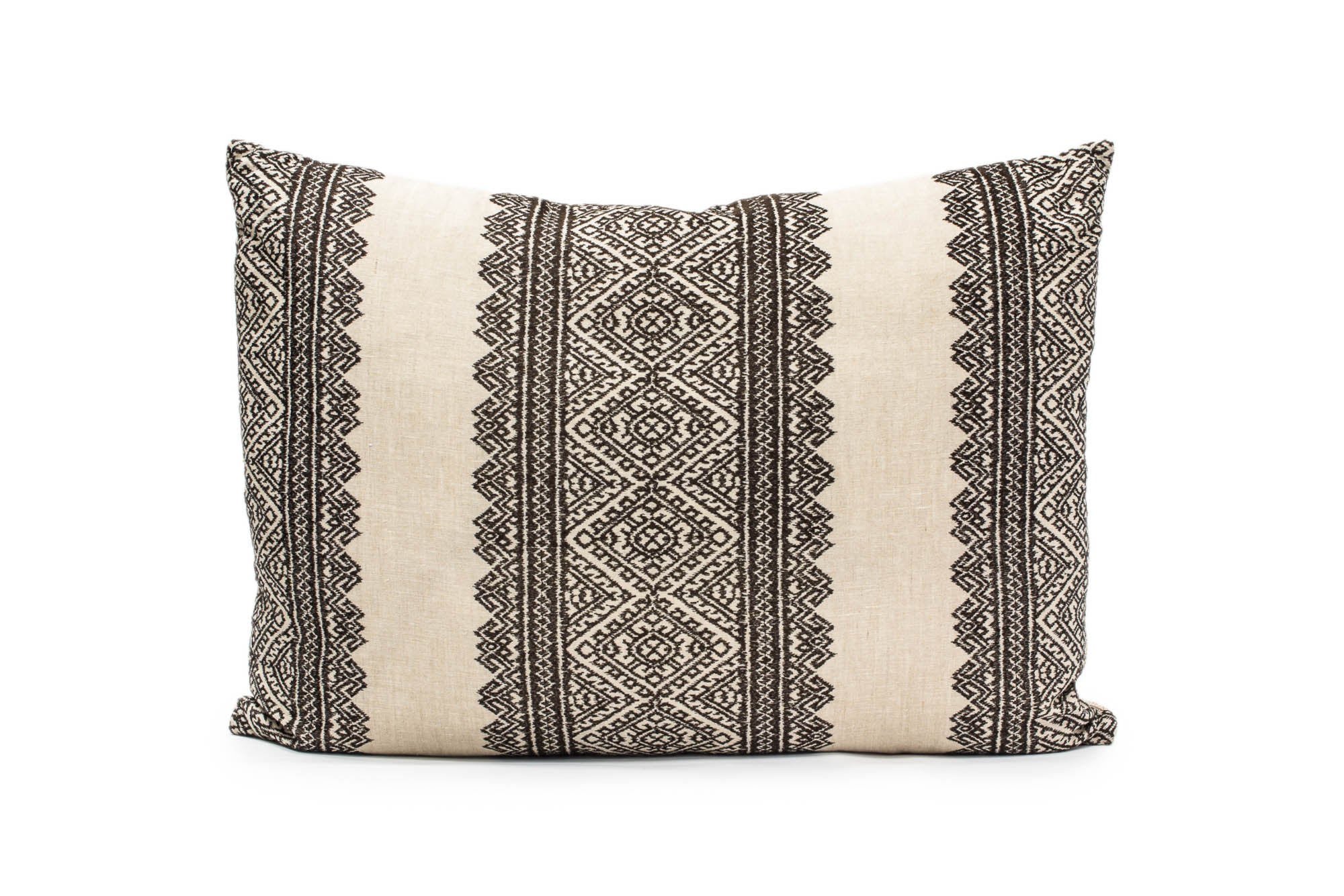 Light Gray Embroidered King Euro
