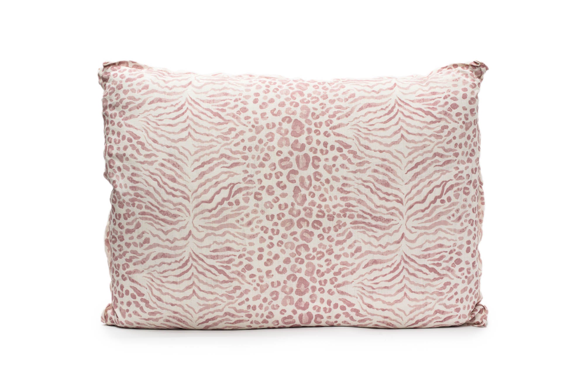 Pink Animal Print King Euro