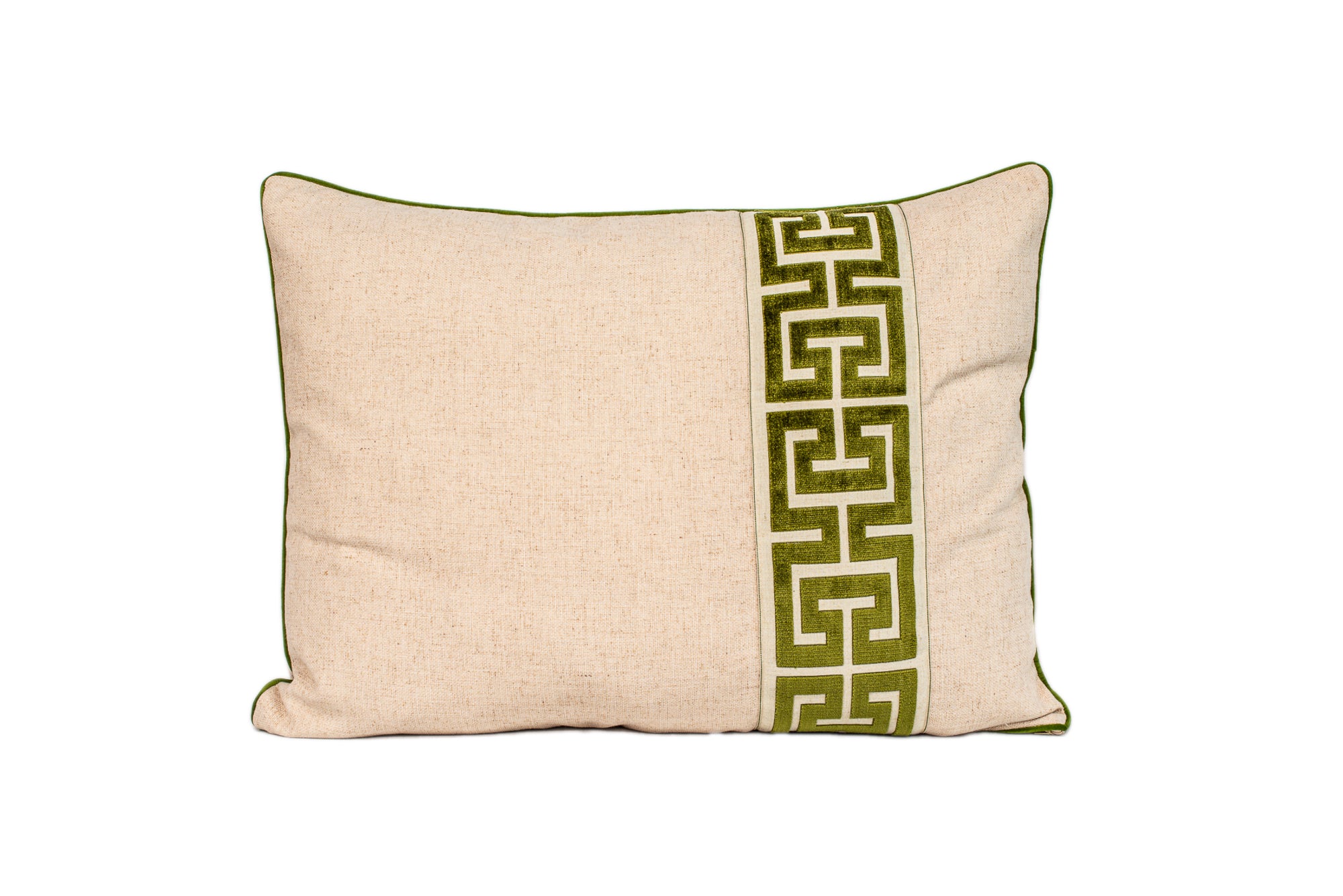 Linen King Euros With Trim