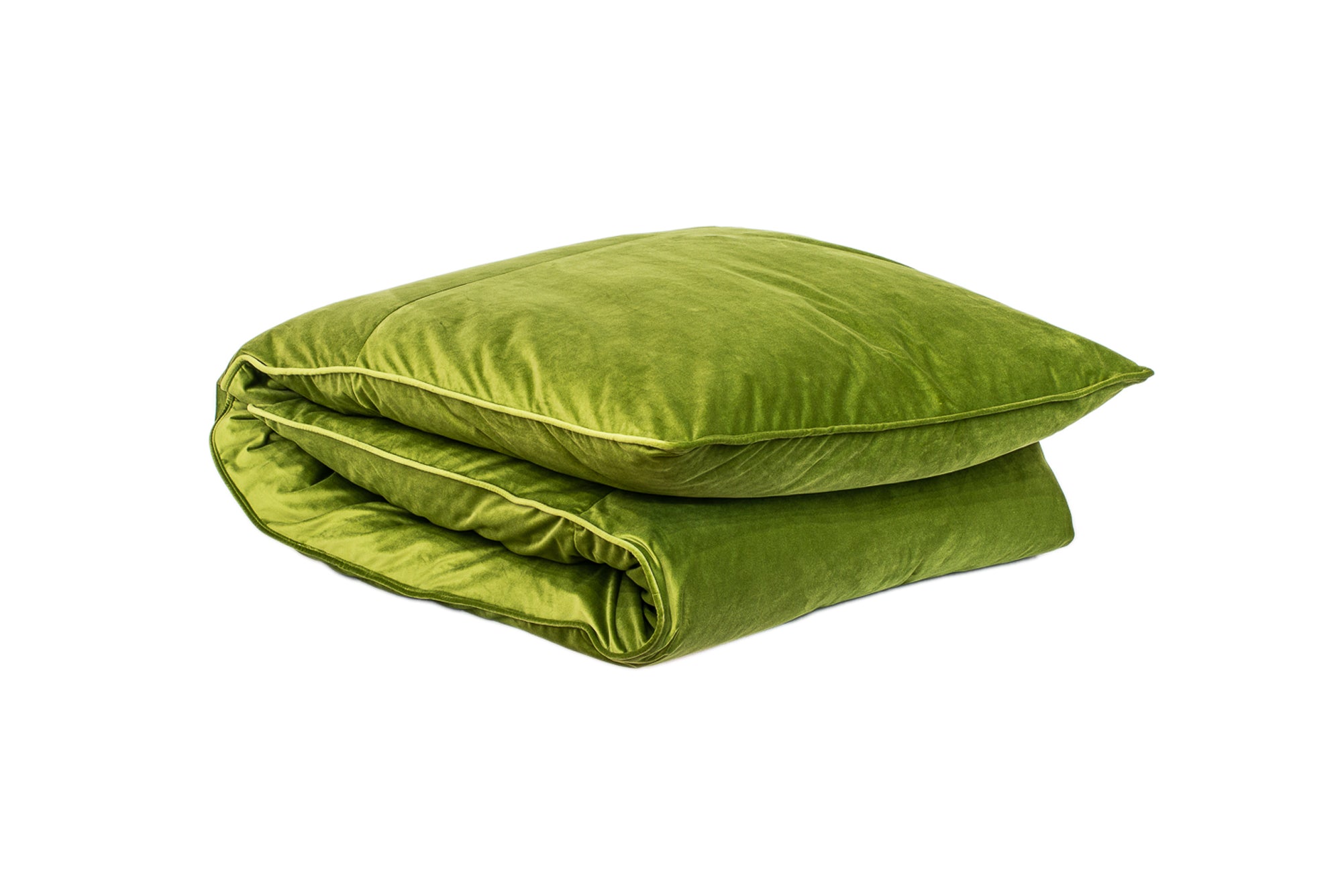 Green Velvet Petite Duvet