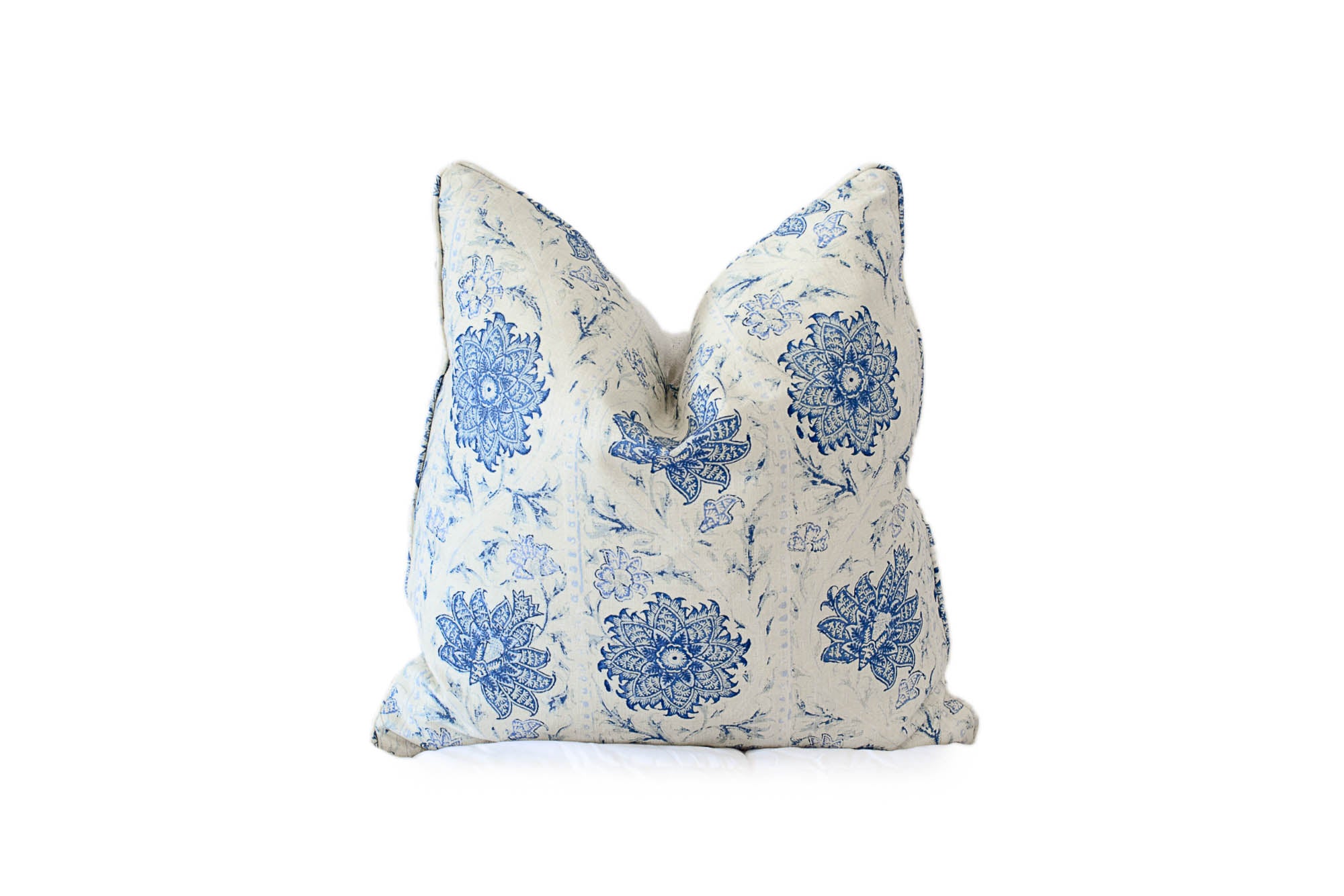 Porcelain Vine Pillow