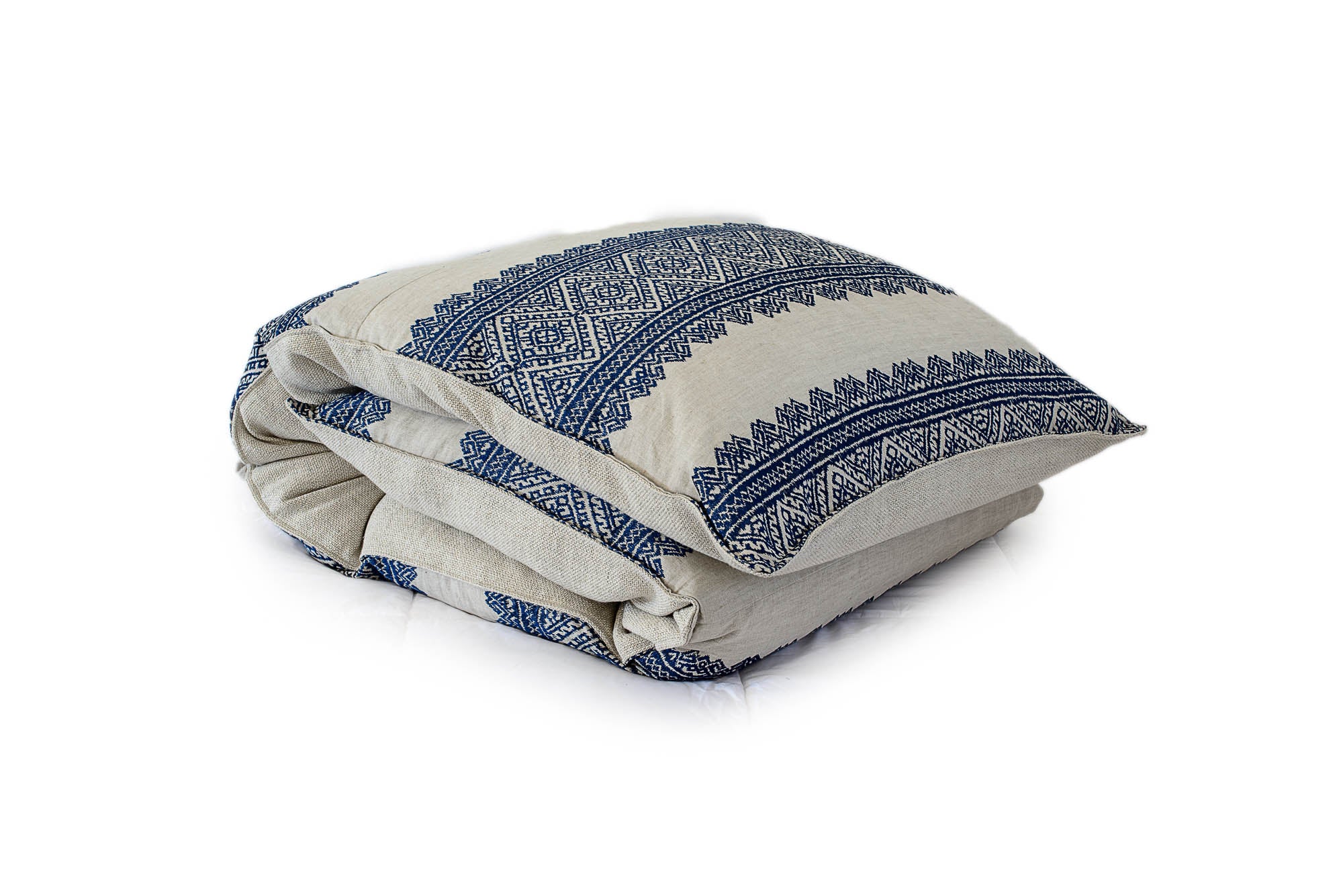 Petite Duvet in Navy Embroidery