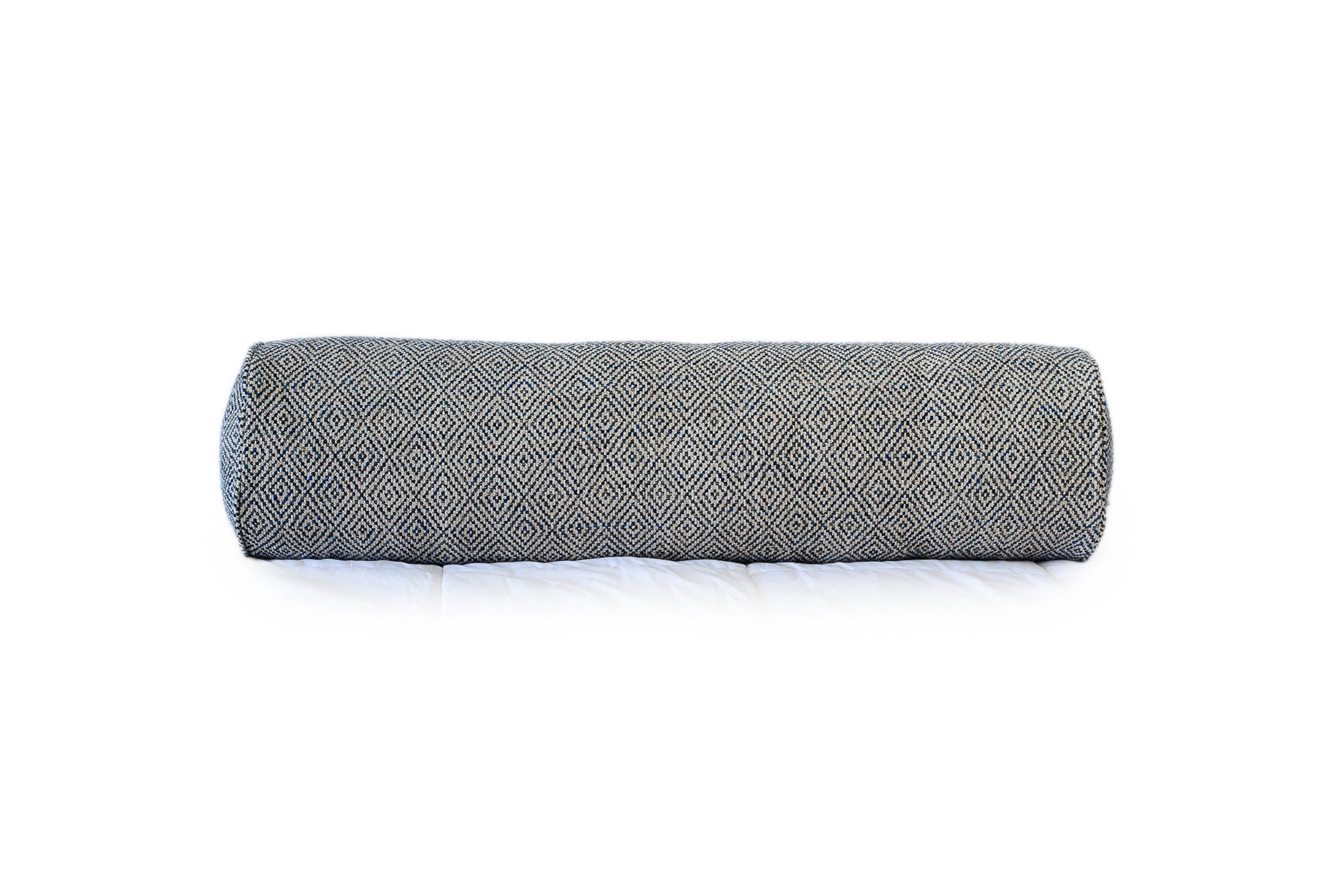 Woven Bolster in Blue