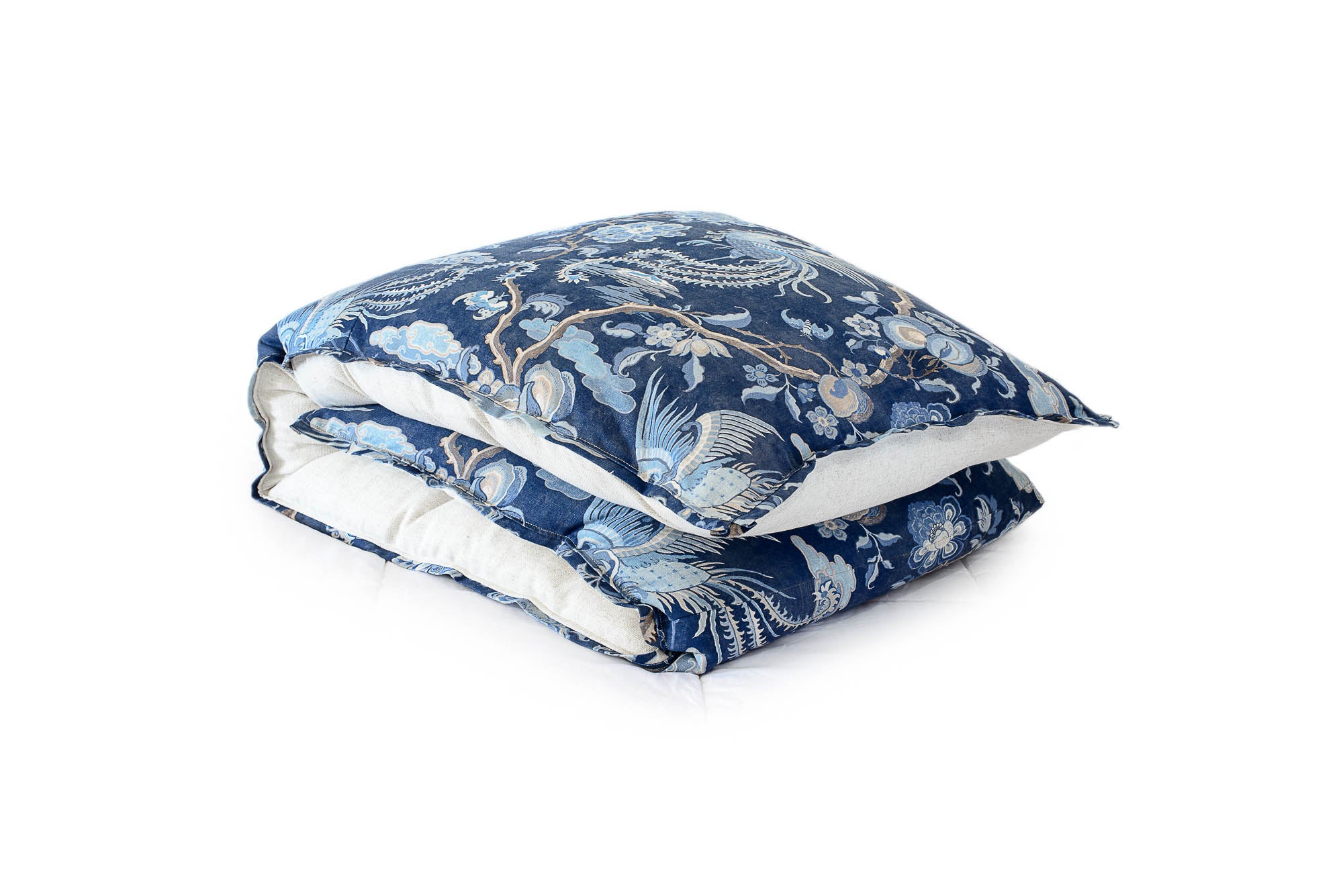 Petite Duvet in Navy Floral