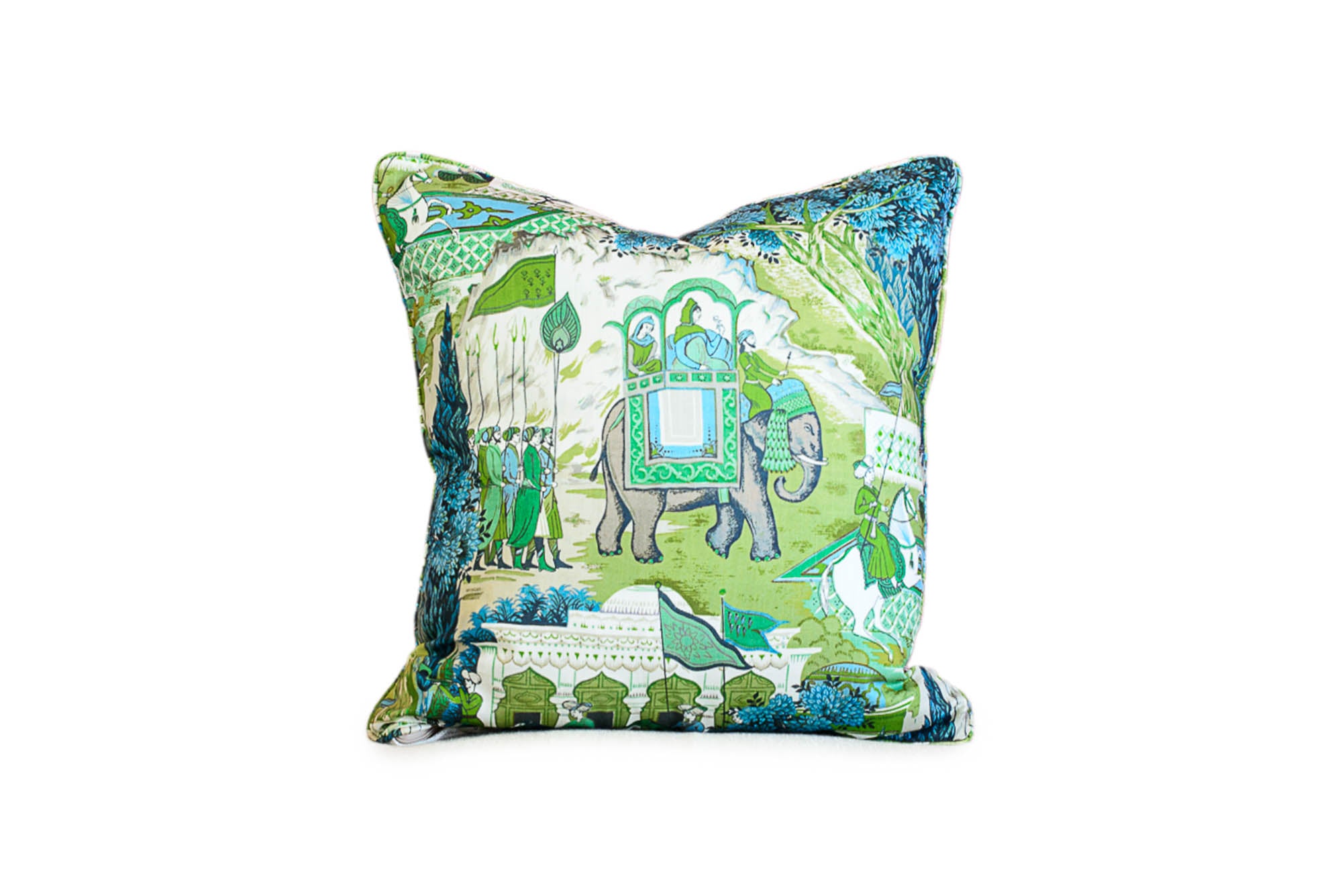 Blue and Green Garden