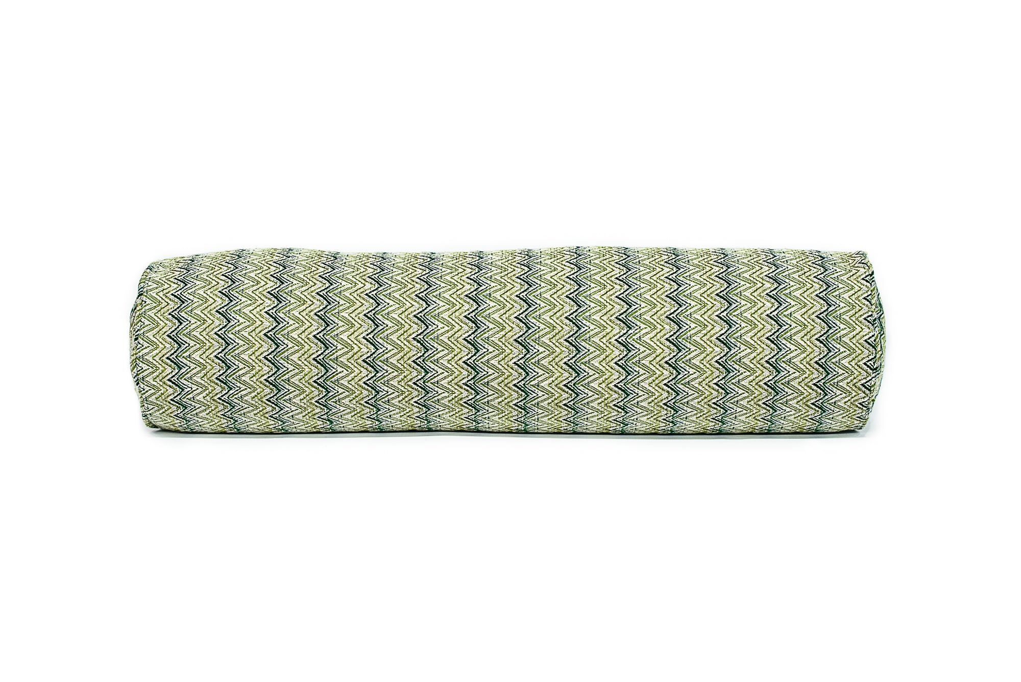 Green Zig Zag Bolster