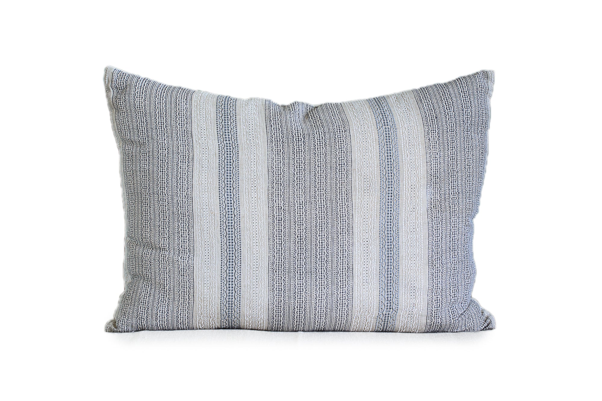 Light Gray and Cream King Euro
