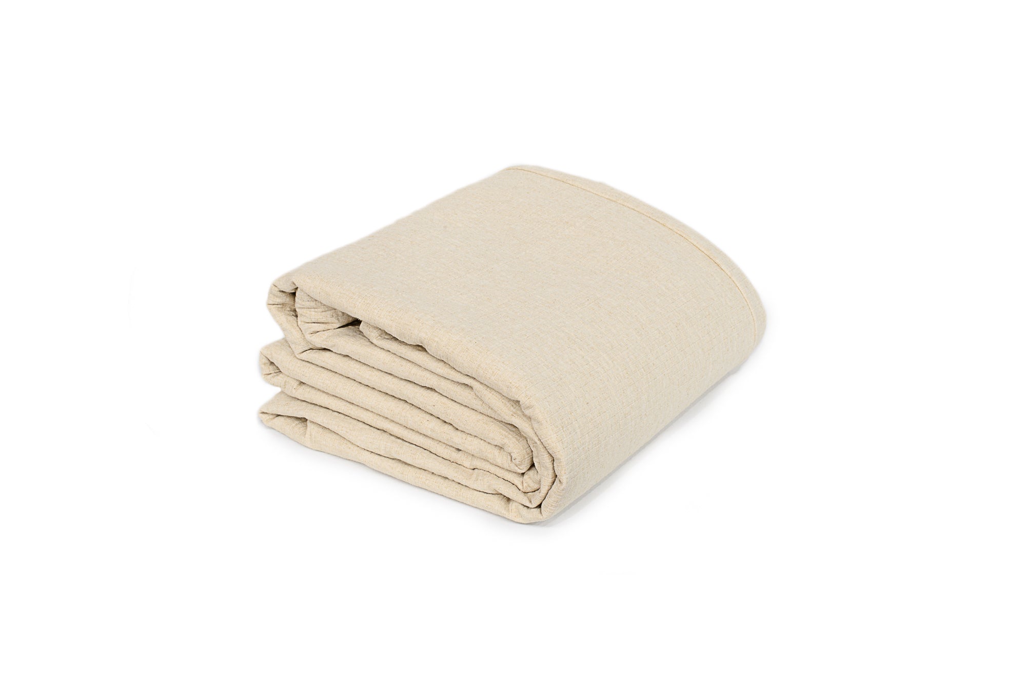Natural Cotton Textural Coverlet  F