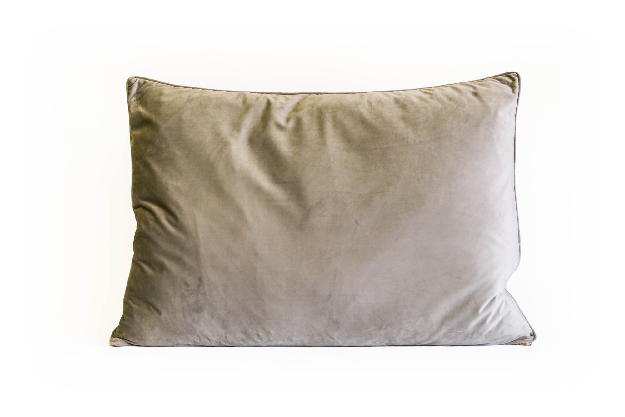 Pillow Covers King Euro Throw Pillow Taupe Velvet King Euro 25