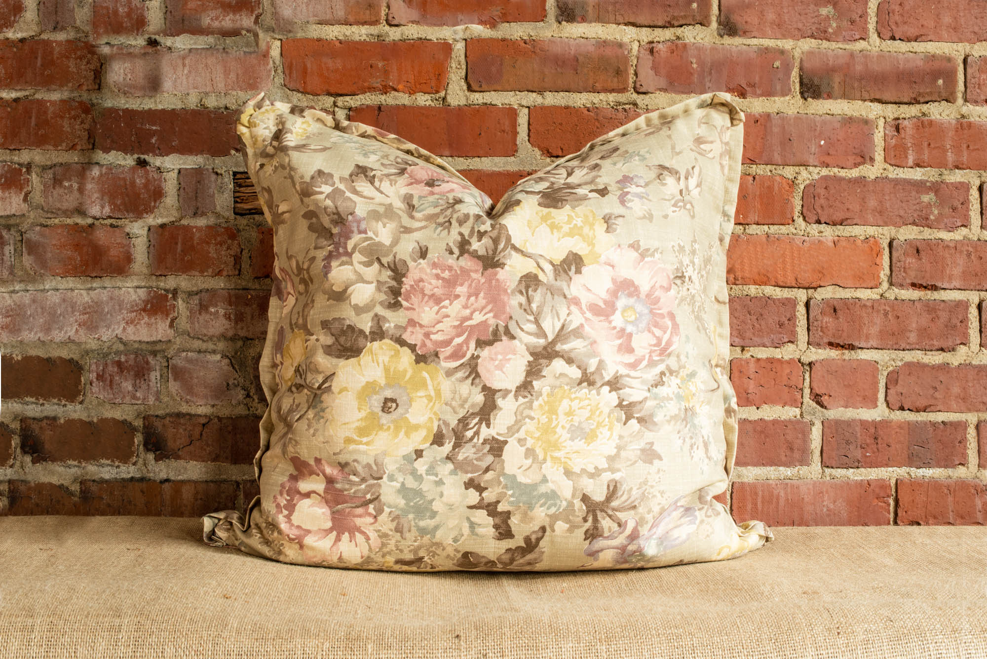 Sunny Floral Pillow